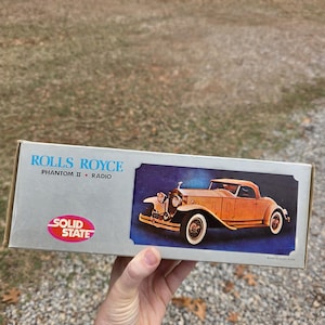 Rolls Royce Phantom II Radio, Solid State - Etsy