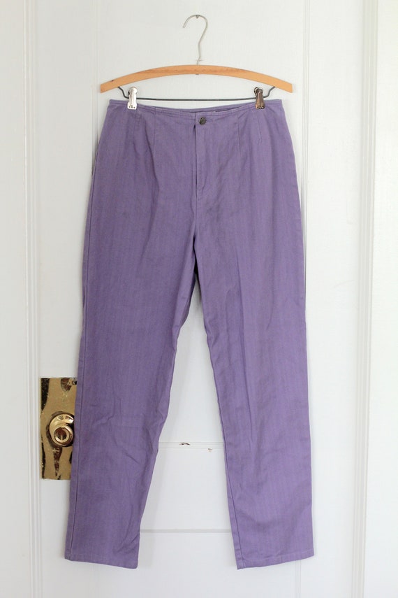 Vintage GW Jeans Co Women's Purple Lavender Pants,