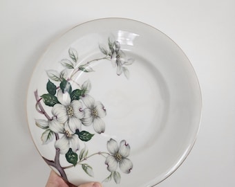 Meito Norleans Livonia China Dogwood Blossom Dinner Plate, Occupied Japan
