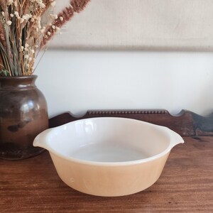Anchor Hocking Fire King Peach Lustre Baking Dish