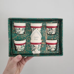 Christmas Napkin Rings, Set of Six