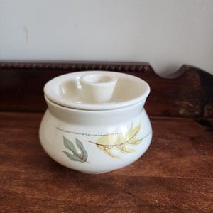 Franciscan Autumn Sugar Bowl with Lid, Gladding McBean