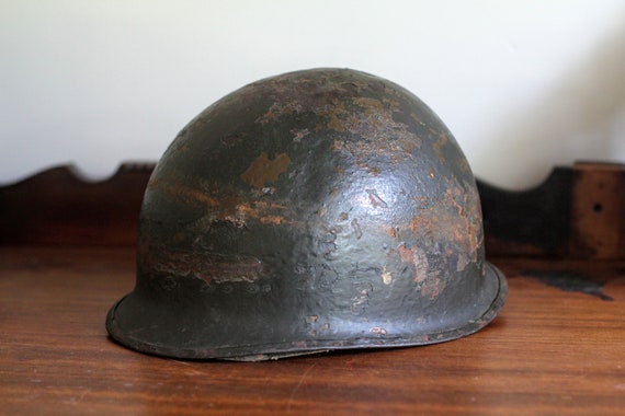 WWII Military M1 Helmet with Liner