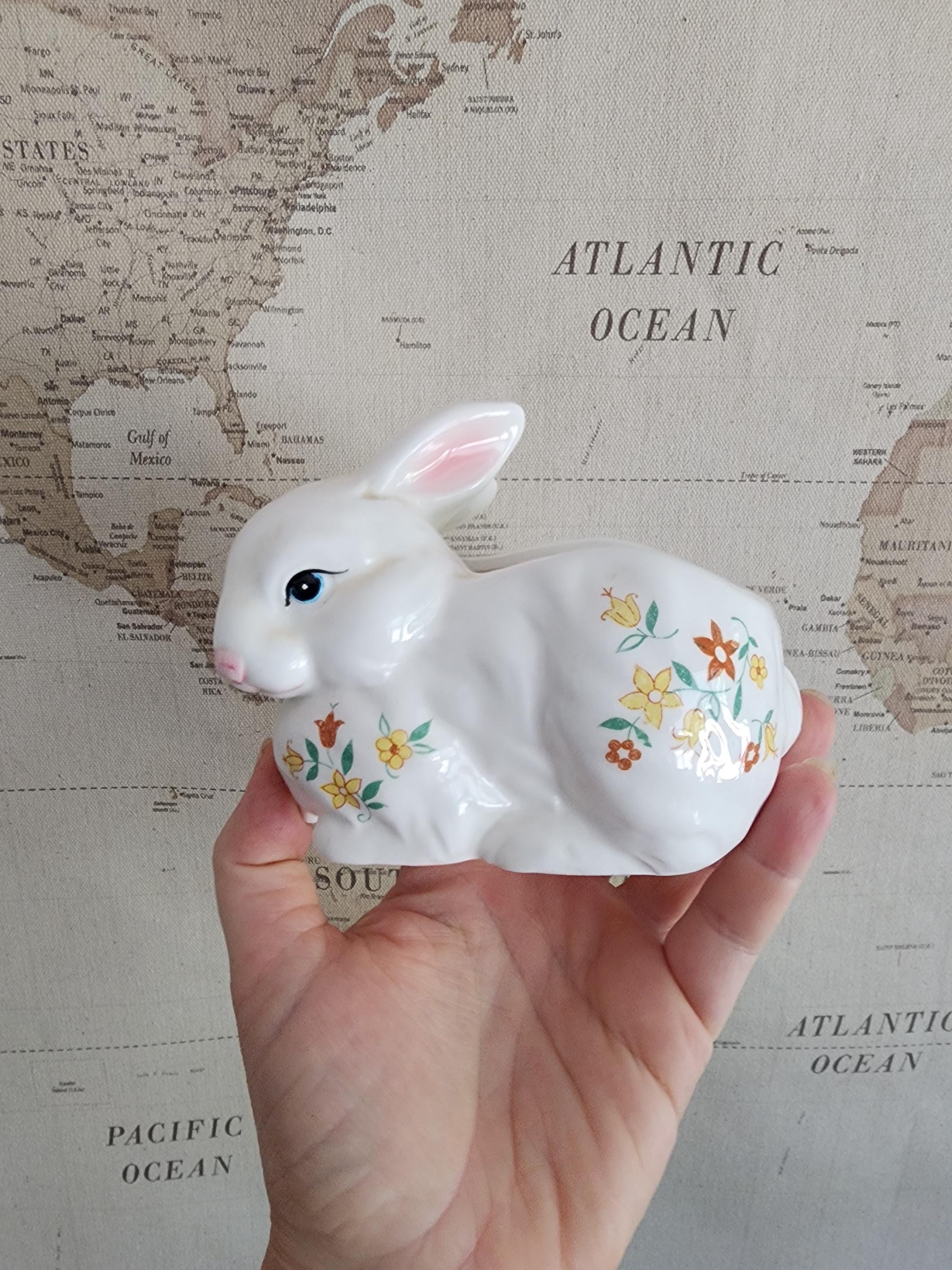 Inarco Easter Rabbit Planter - Etsy