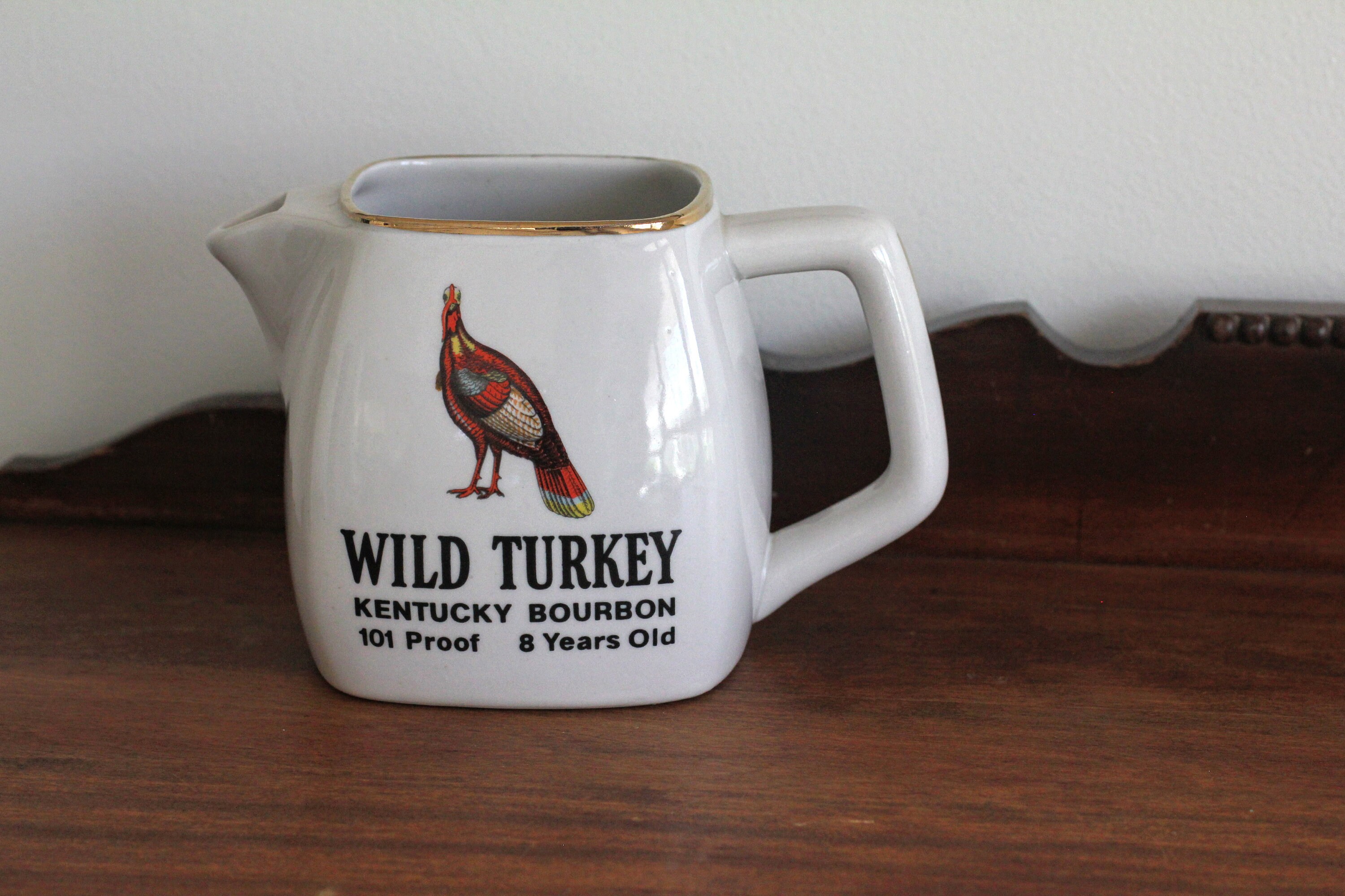 Wild Turkey Ceramic Ceramarte Pitcher, Austin Nichols Distilling