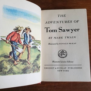 The Adventures of Tom Sawyer, by Mark Twain, 1946