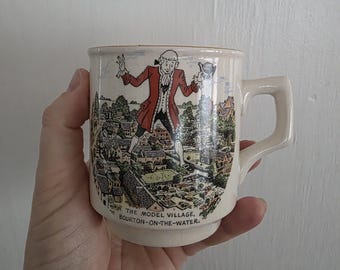 Bouton-on-the-Water Model Village Britannian Designs Mug, Dartmoth, England
