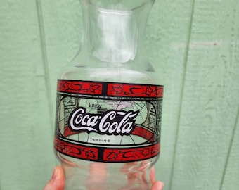 Coca-Cola Godfather&#39;s Pizza Glass Pitcher