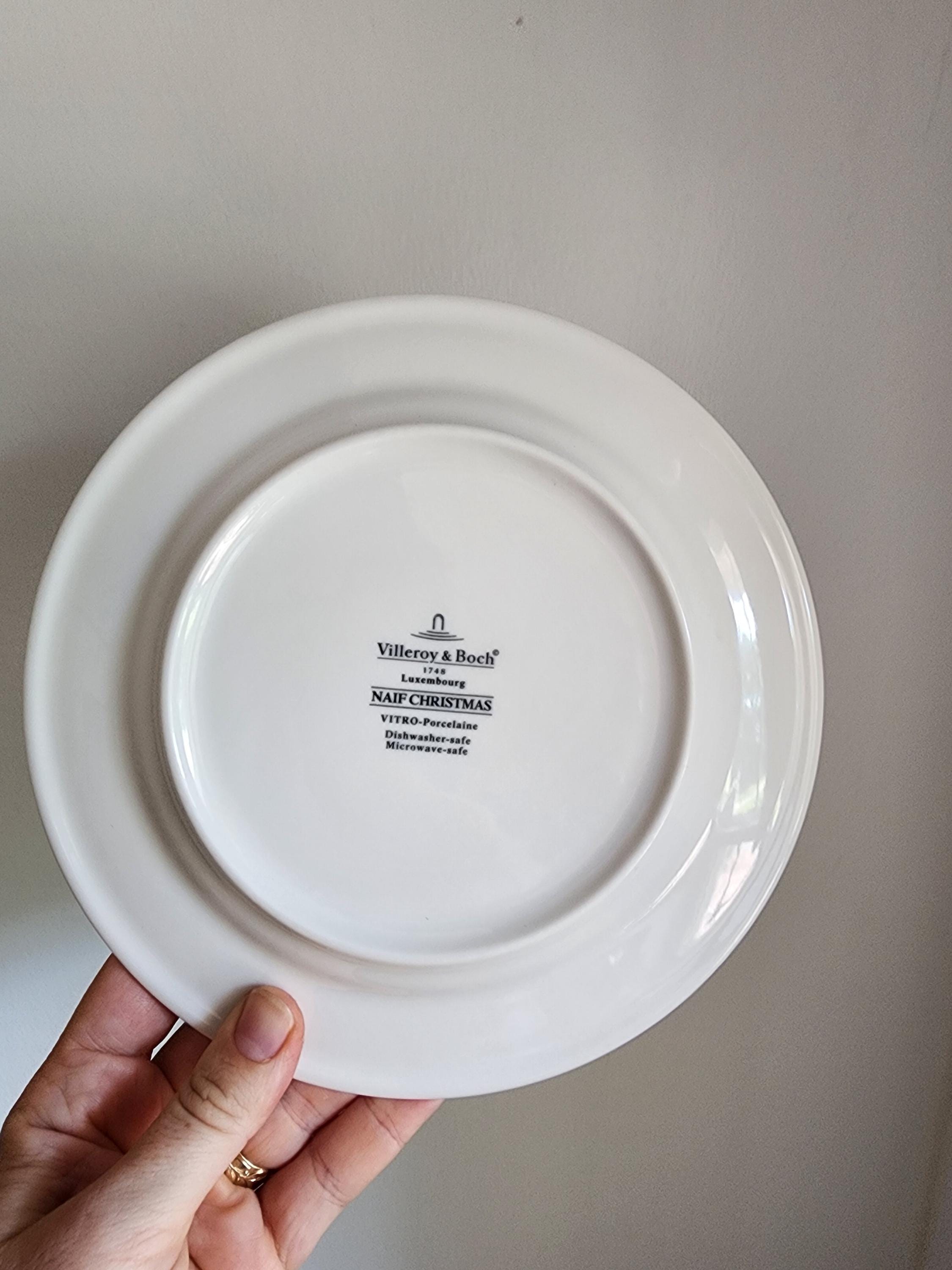 Villeroy & Boch Naif Christmas Salad Plate, 8 1/4