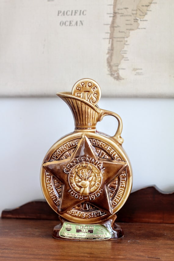 Jim Beam Centennial Bottle, 1968 - Etsy