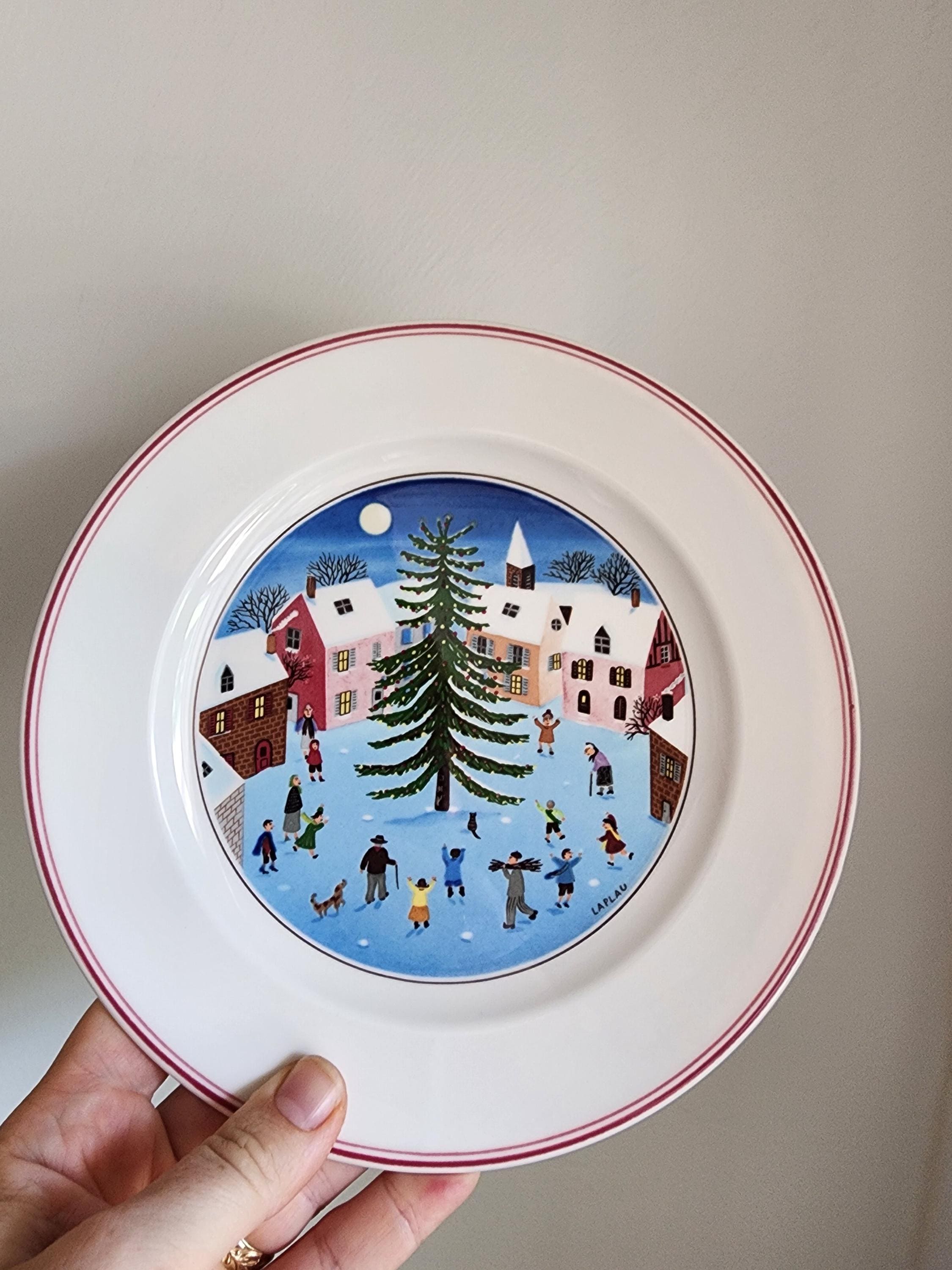 Villeroy & Boch Naif Christmas プレート　６枚 One of our new design Villeroy & Boch Design Naif Christmas