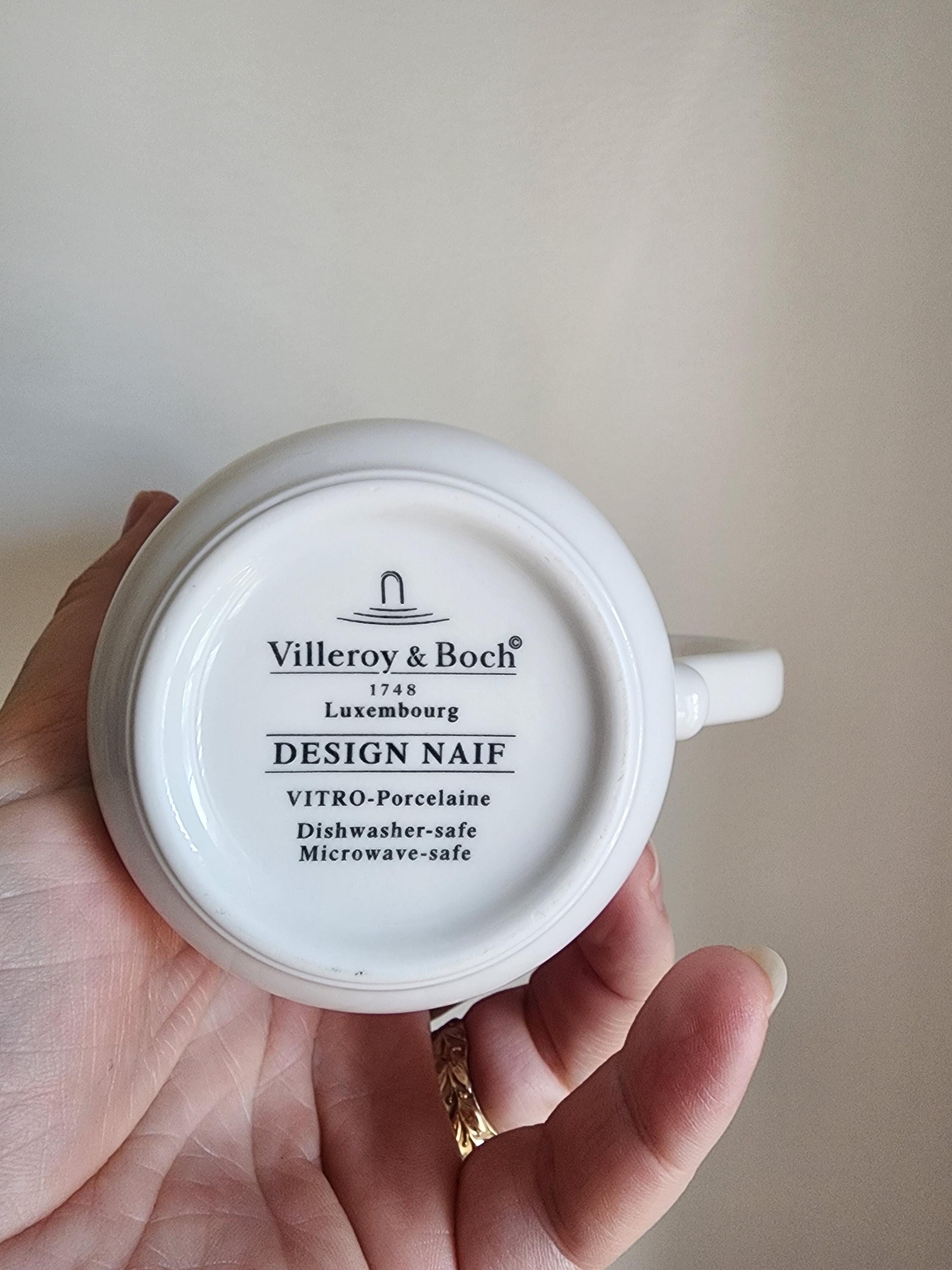 Villeroy & Boch ルクセンブルクのデザイン Naif マグ - Etsy 日本