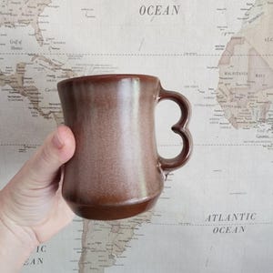 Frankoma C9 Mugs in Brown, Set of Three