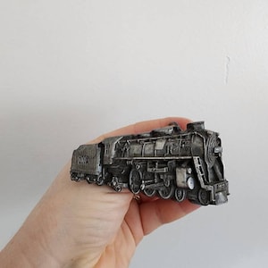 Train Belt Buckle 1002, Bergamont Brass Works