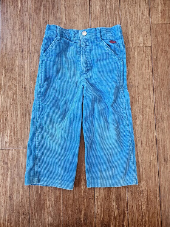 Vintage Izod Lacoste Blue Cordouroy Pants in 2T