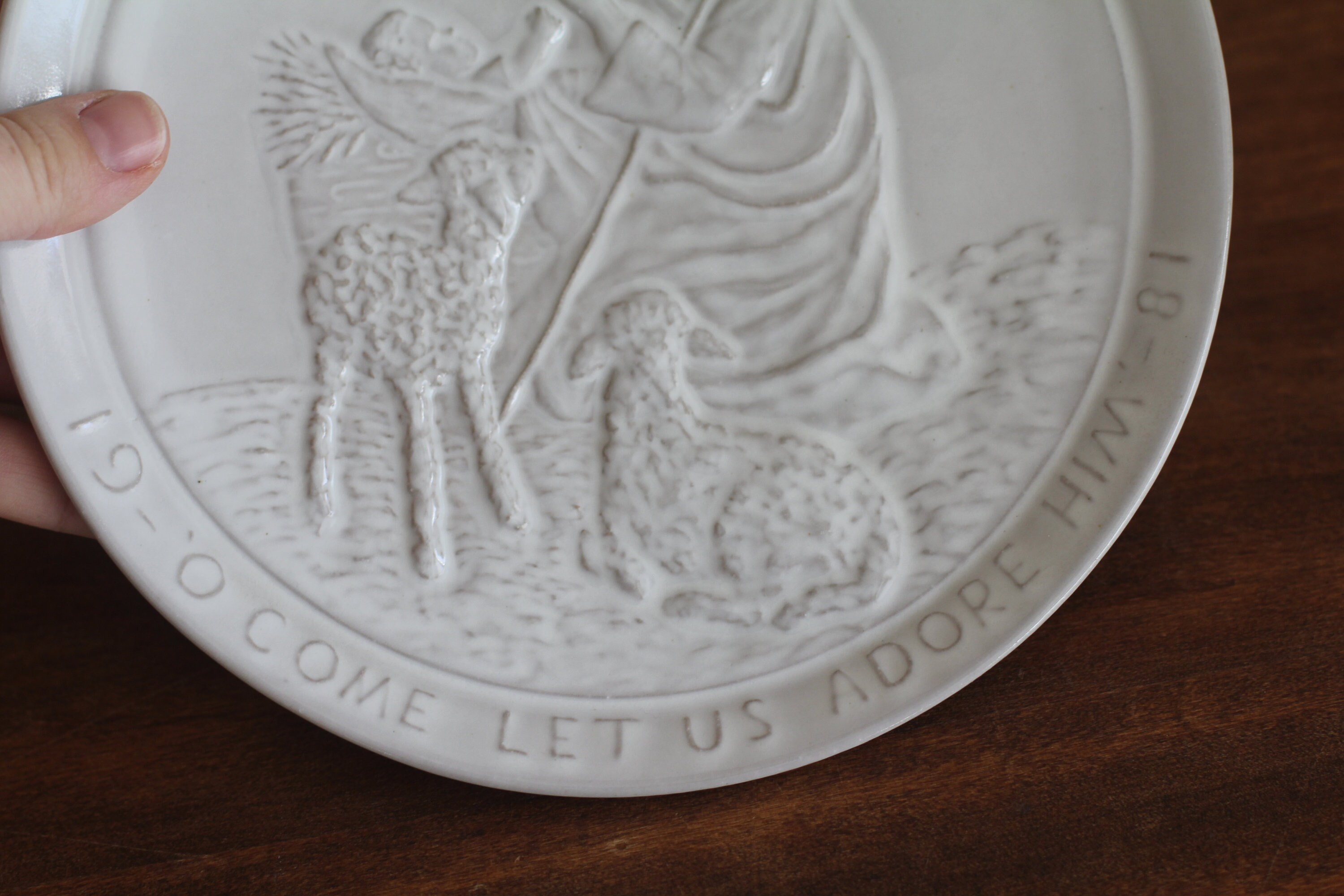 Frankoma christmas plates