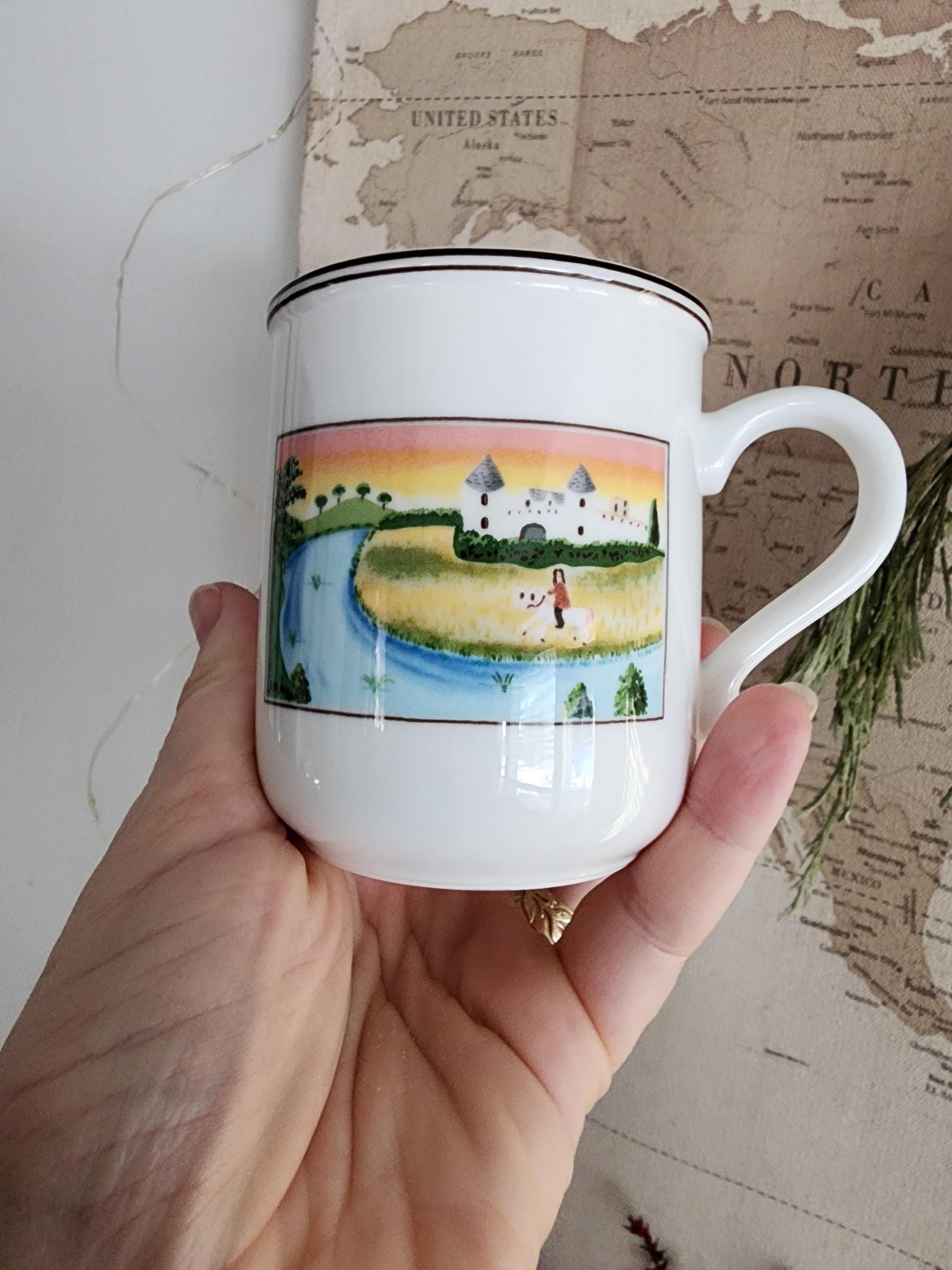 Villeroy & Boch ルクセンブルクのデザイン Naif マグ - Etsy 日本