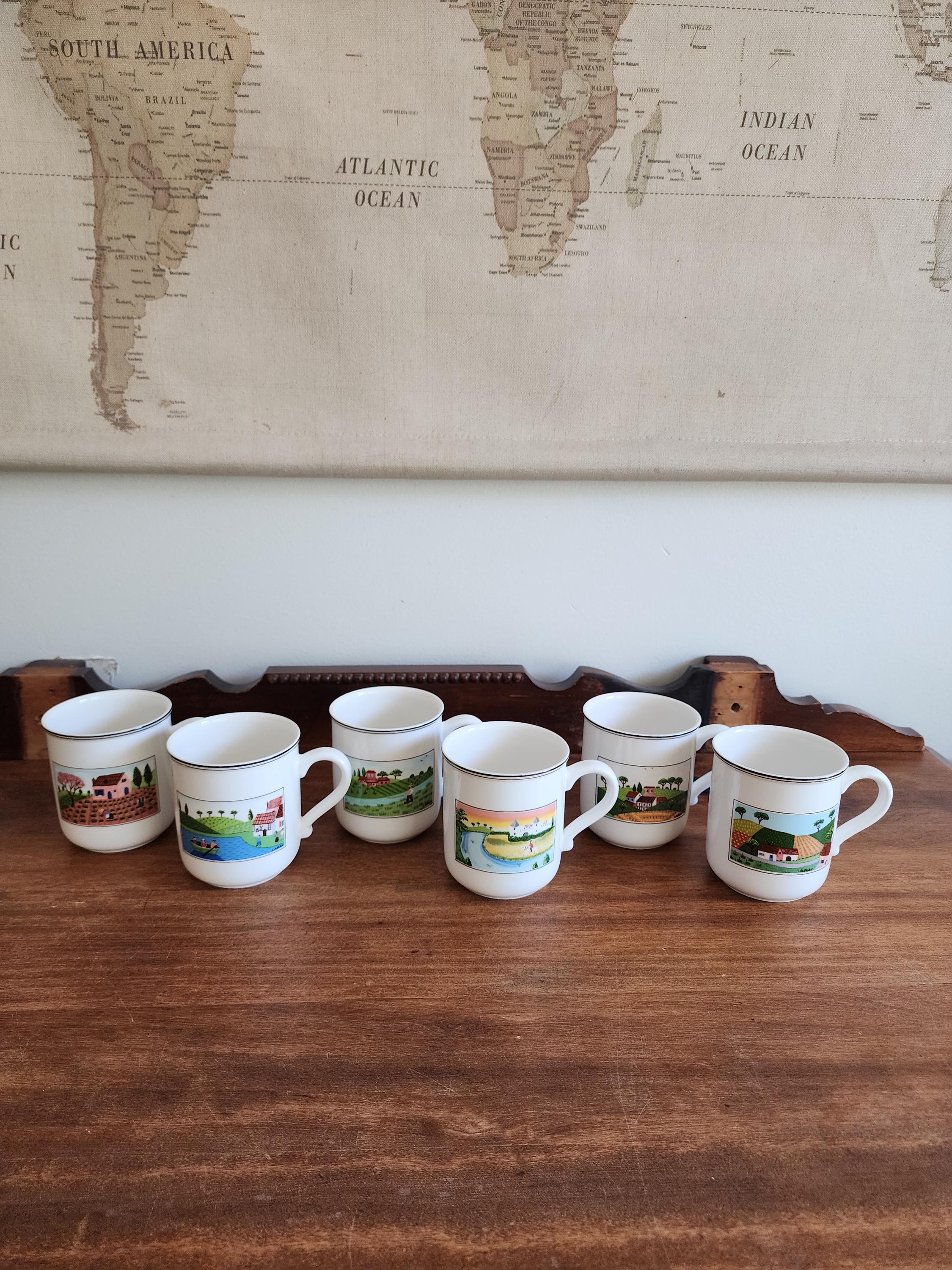 Villeroy & Boch ルクセンブルクのデザイン Naif マグ - Etsy 日本