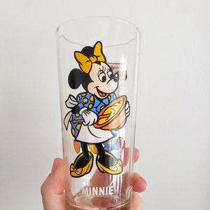 Disney Pepsi 1978 Collector Series Glasses: Minnie Mouse, Daisy & Donald, Horace and Clarabelle