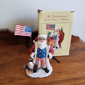 Patriotic Santa from the International Santa Claus Collection, 2002