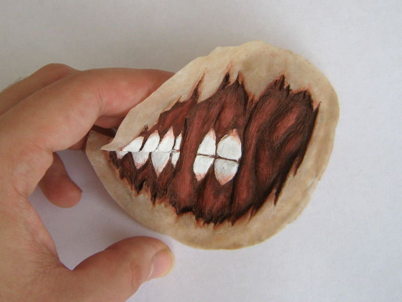 Latex zombie wound a prosthetics for Halloween cosplay and Etsy