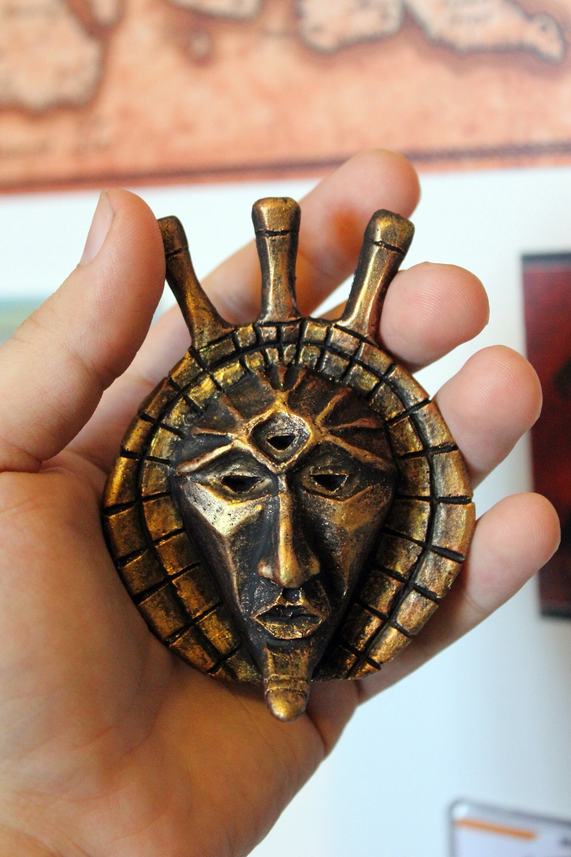 Dagoth Ur Mask Refrigerator Magnet The Elder Scrolls Iii Etsy