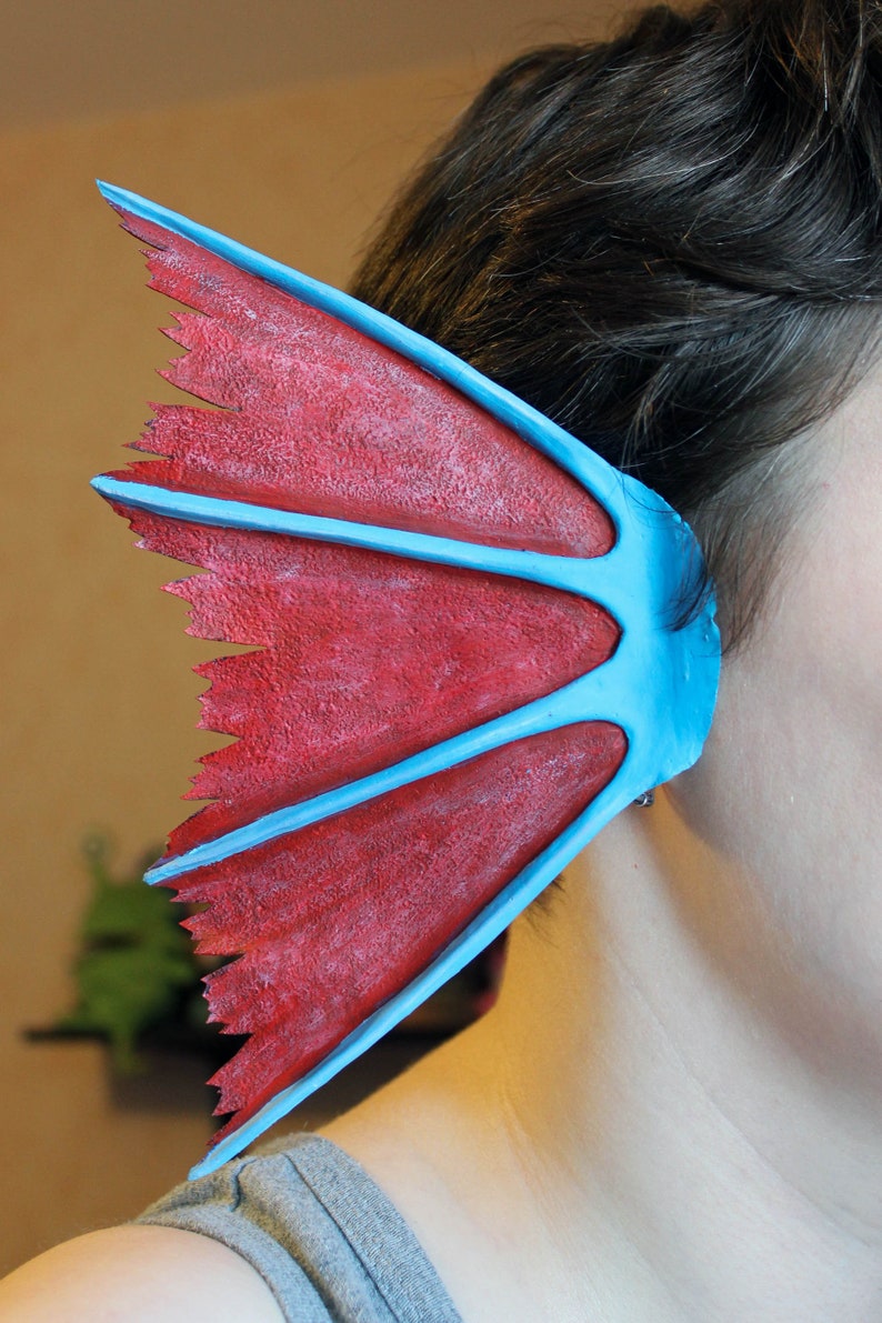 Mermaid Ears straight big latex ears for cosplay and LARP Etsy