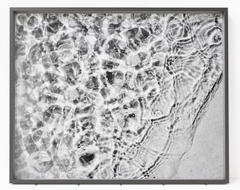 Strand Print, Wasserdruck, Wellen Print, Strand Dekor, Ozean Fotografie, Surf Dekor