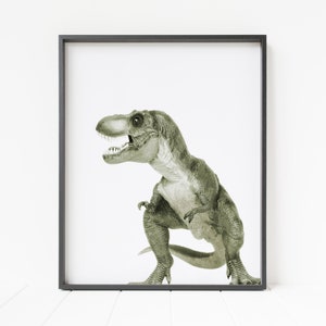 tyrannosaurus rex print, dinosaur print, t-rex wall art, dinosaur decor, dinosaur nursery art