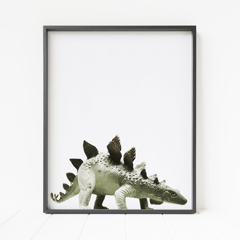 Stegosaurus Print Dinosaur Print Dinosaur Wall Art Dinosaur Etsy
