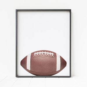Fußball Print, Fußballwanddekor, Fußballdekor, Sportwanddekor, Sportfankunst, Fußballwandkunst