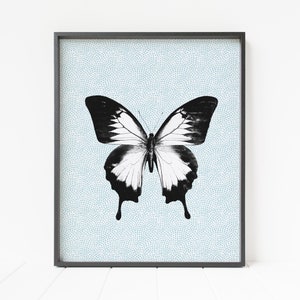 butterfly wall decor, butterfly nursery art, minimalist butterfly, woodland nursery decor