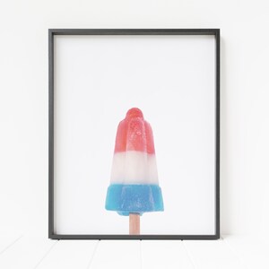 popsicle print, ice pop print, children&#39;s wall art, printable popsicle