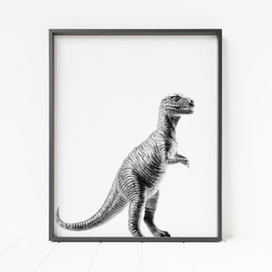 Dinosaur Print, T Rex Print, Dinosaur Wall Art, Dinosaur Decor, Nursery Decor, Children&#39;s Art