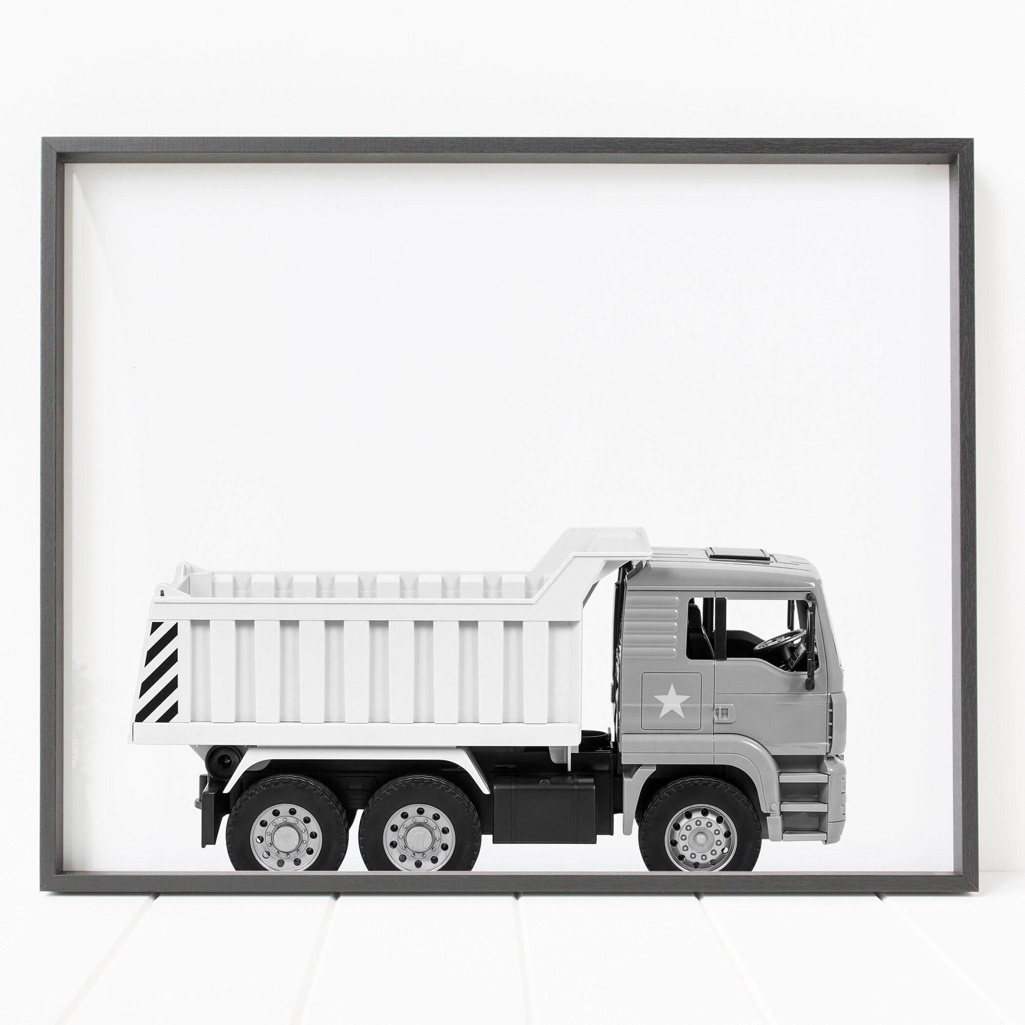 Dump Truck Print Construction Print Construction Truck Etsy UK