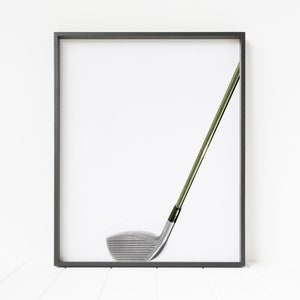 Golf Print, Golfschläger Print, Golf Dekor, Sport Dekor, Golf Print