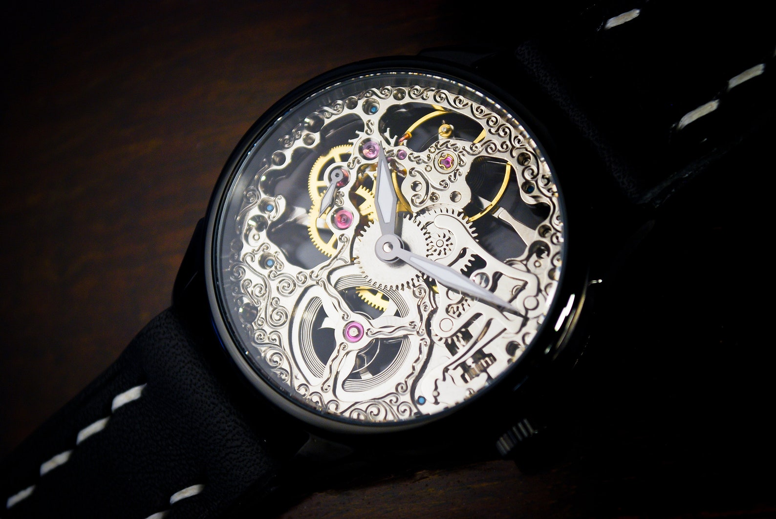 IN Stock_handmade Custom Skeleton Wrist Watch /personalized Etsy