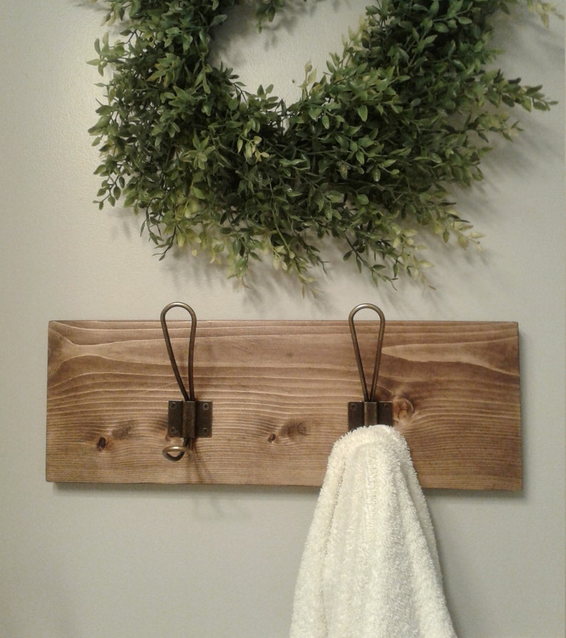 His And Hers Towel Hooks Double Hook Towel Rack Farmhouse Bathroom Hooks Robe Hooks