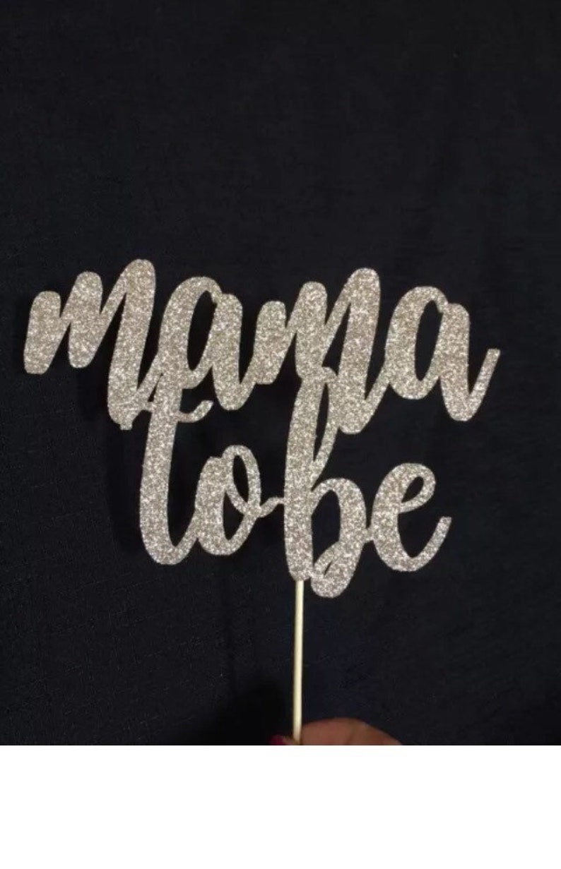 Custom glitter cake topper any phrase funny saying Etsy