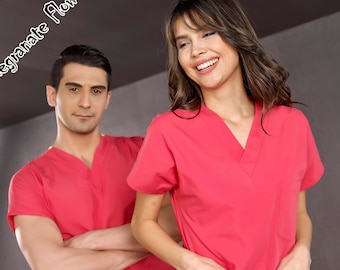 Personalized Scrub Set | Nurse Uniform | Medical Uniform | V-neck Unisex | PAGE3