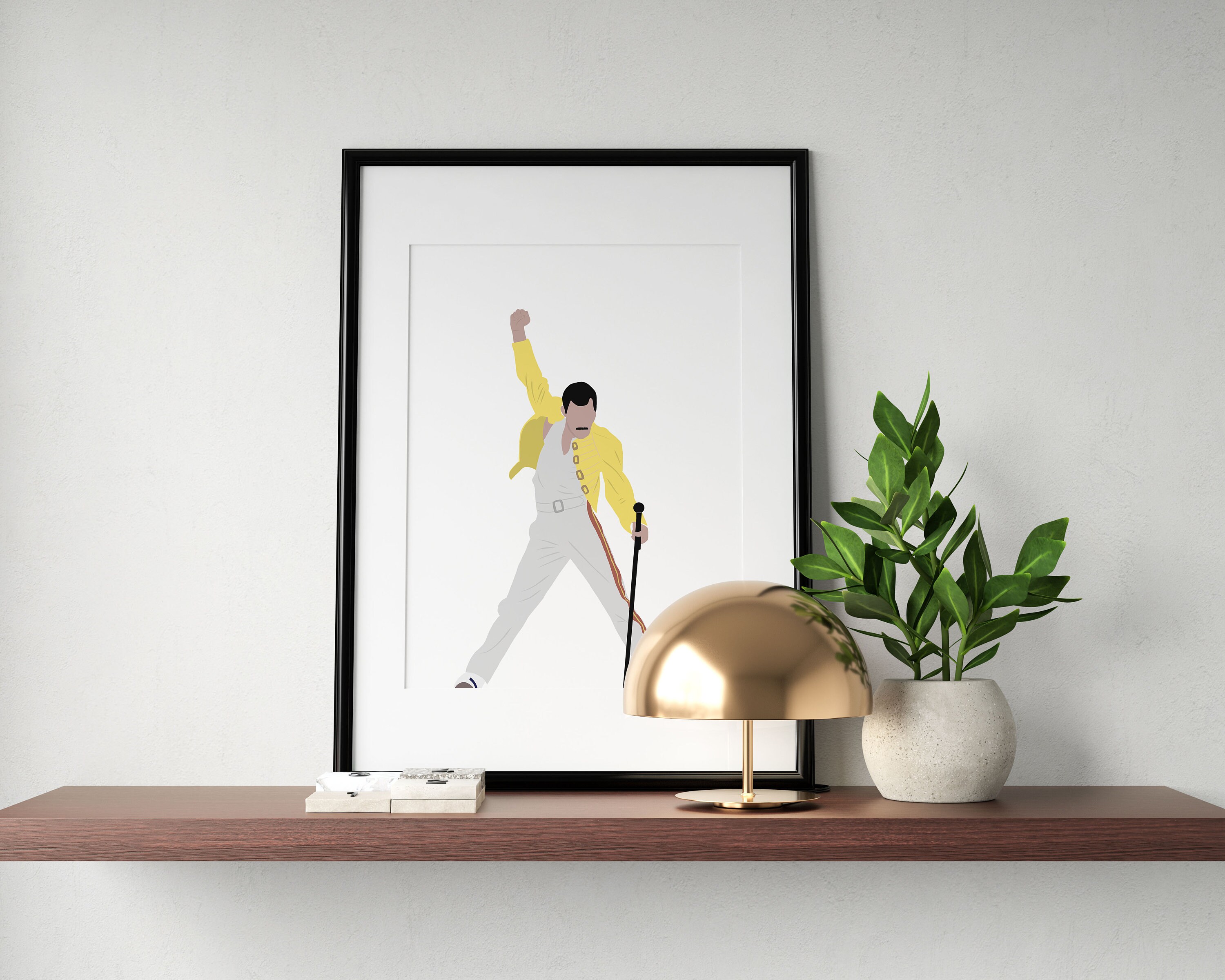 Discover Freddy Mercury Poster, Queen Band Decor