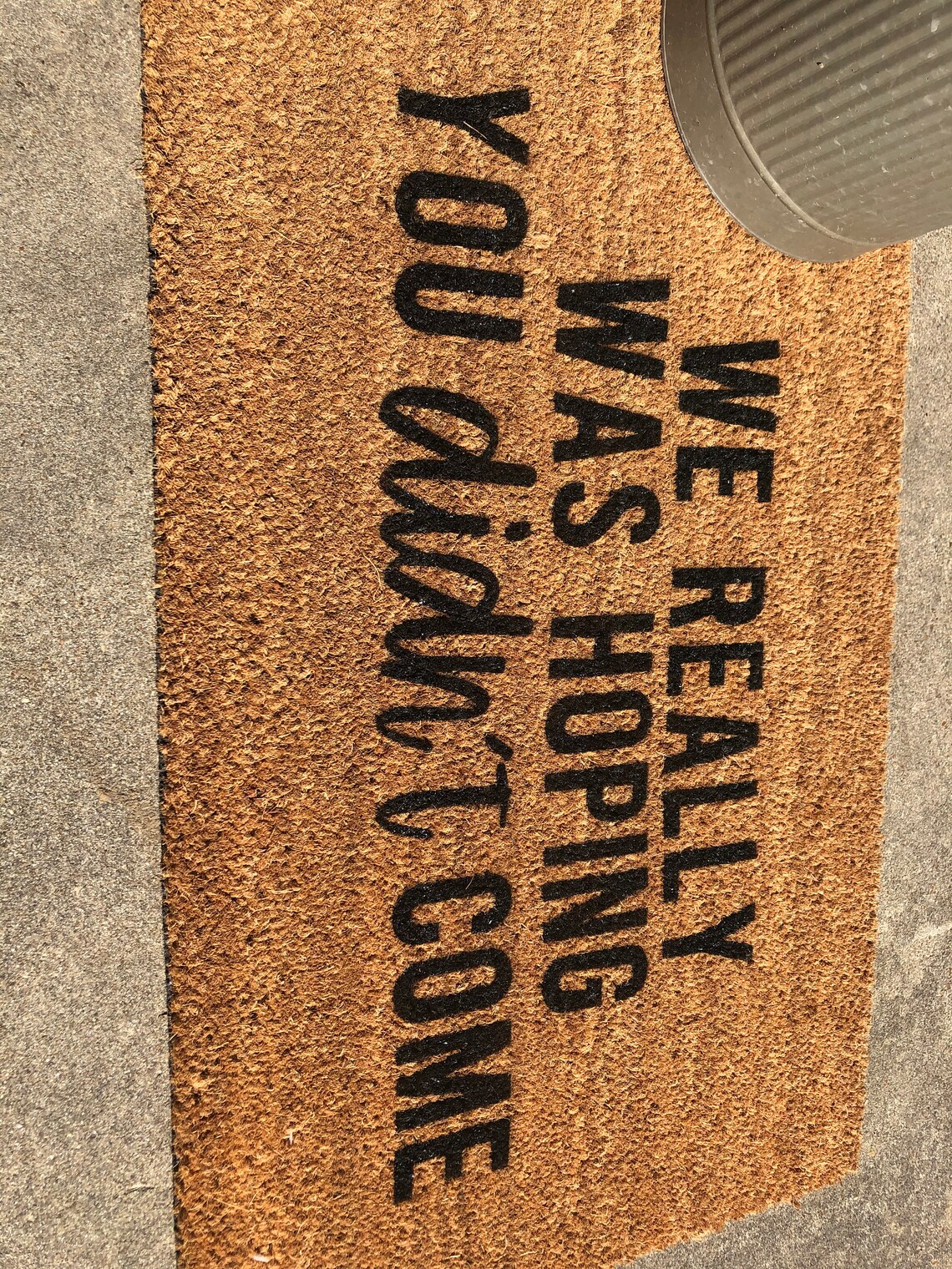 Custom Coir Doormat / Personalized Doormat / Custom Door Mat / Etsy