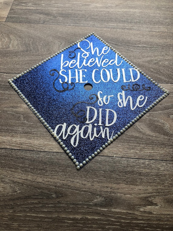 just did it graduation cap