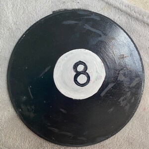 Reversible Sign- 8ball “outlook good”