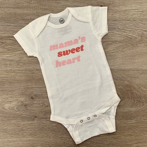 Valentine’s Day Onesie/Valentine/Onesie/Mamas Sweet Heart/Personalized Onesie