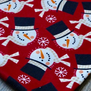 Snowman Baby Blanket or Lovey image 1