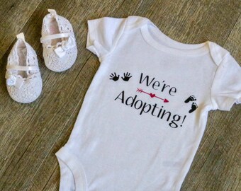 Adoption Announcement Onesie