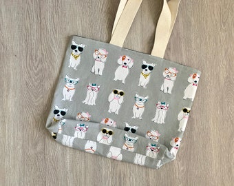 Canvas Tote Bag/Canvas Grocery Bag/Reusable Grocery Bag/Reusable Shopping Bag/Canvas Tote/Reusable Bag/Shopping Bag/Grocery/Dog Bag