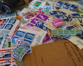 LOT Over 100 Stamps From 20th Century