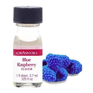 BLUE RASPBERRY Super Strength Flavor, 1 Dram by LorAnn, Ideal for Candy Making